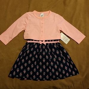 Baby Girl Carter's 3 piece dress set